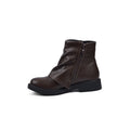 Dolce&Gabbana Half Boots High Quality Equipped with and zipper Woman MA-915 Coffee - 3