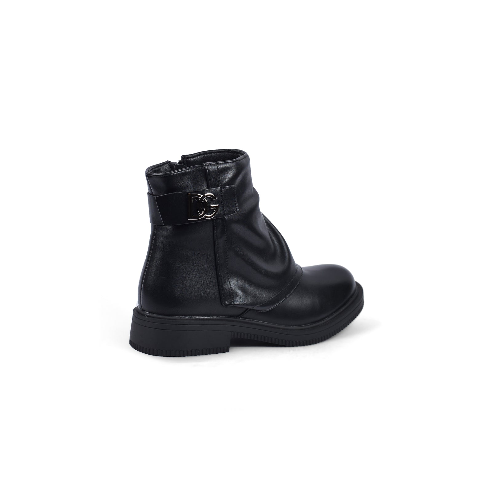 Dolce&Gabbana Half Boots High Quality Equipped with and zipper Woman MA-915 Black - 2