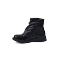 Dolce&Gabbana Half Boots High Quality Equipped with and zipper Woman MA-915 Black - 3