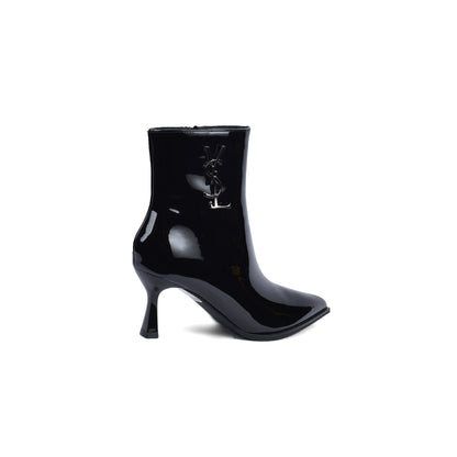 Saint Laurent Half Boots High Quality Equipped with and zipper Woman MA-922 Black