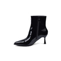 Saint Laurent Half Boots High Quality Equipped with and zipper Woman MA-922 Black - 3