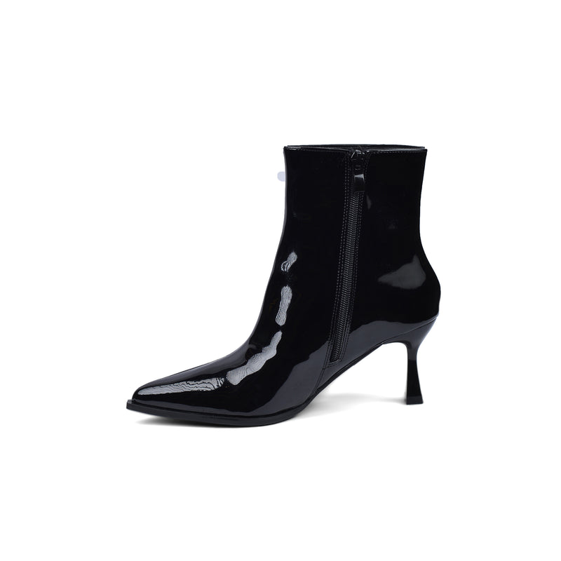 Saint Laurent Half Boots High Quality Equipped with and zipper Woman MA-922 Black - 3
