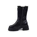 Prada Half Boots High Quality With a zipper Woman TN-147 Black - 3