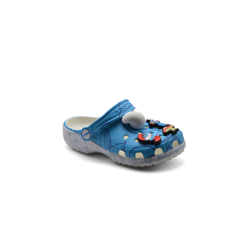 CROCS X Smurfs Classic Clog Kids 202123 Blue - 1