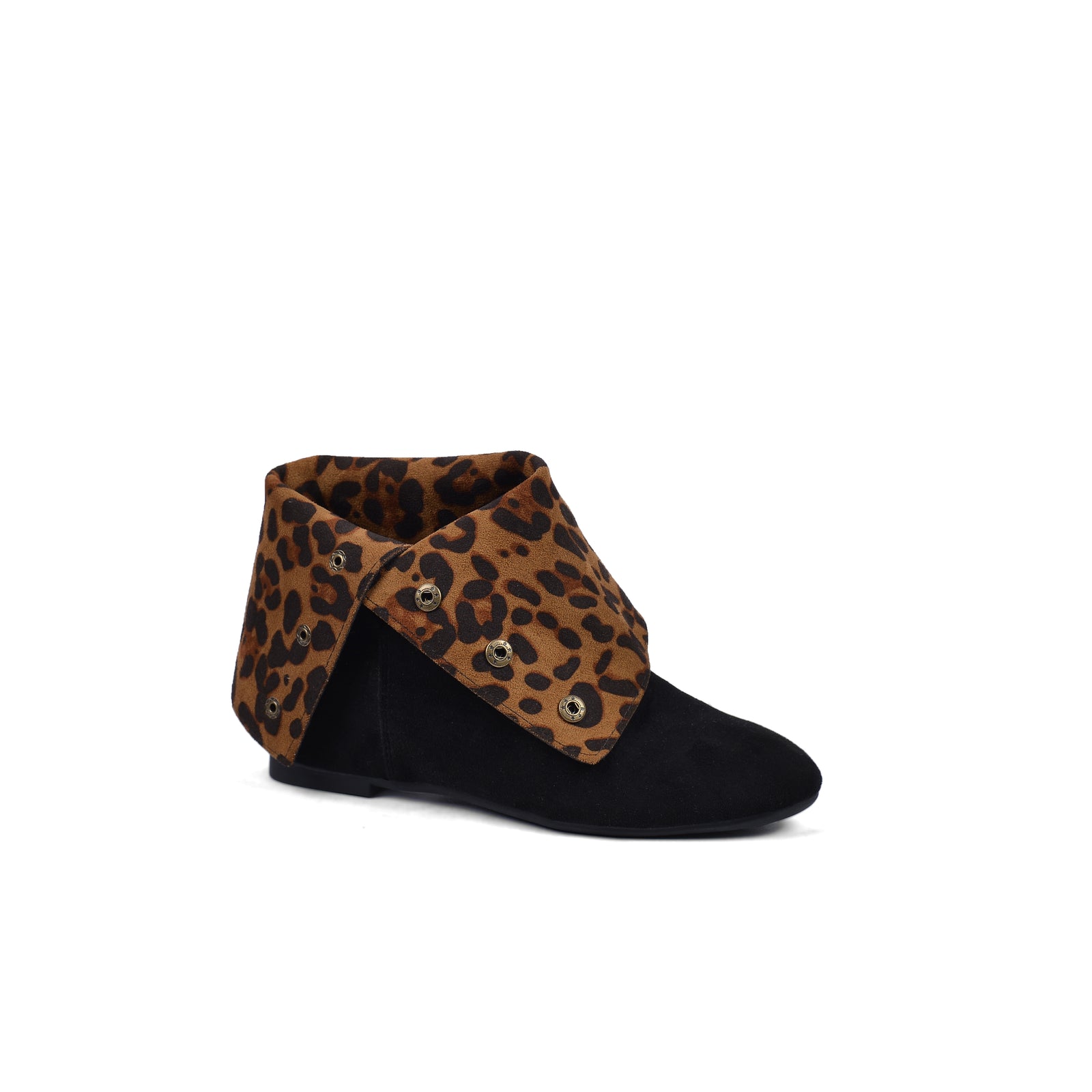 Half Boots High Quality with capsule Suede Woman 8807 Black - 2