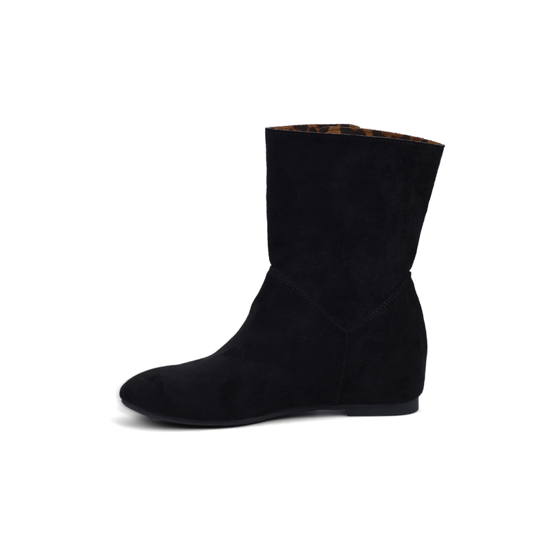Half Boots High Quality with capsule Suede Woman 8807 Black - 4