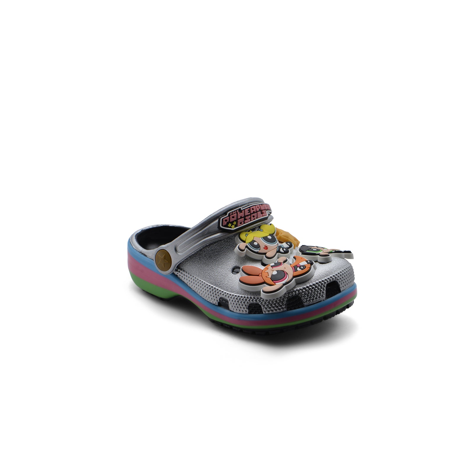 The Powerpuff Girls x Crocs Classic Clog Kids 206556 Silver - 1