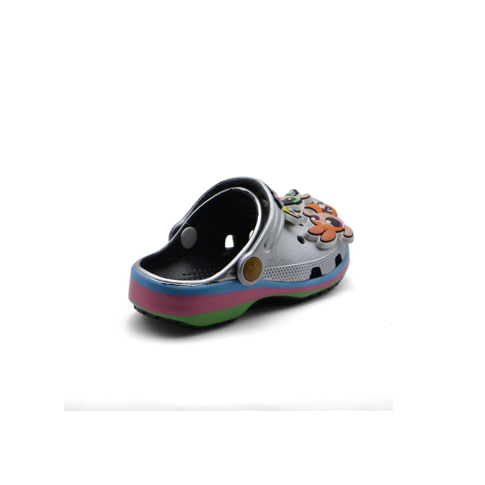 The Powerpuff Girls x Crocs Classic Clog Kids 206556 Silver - 2