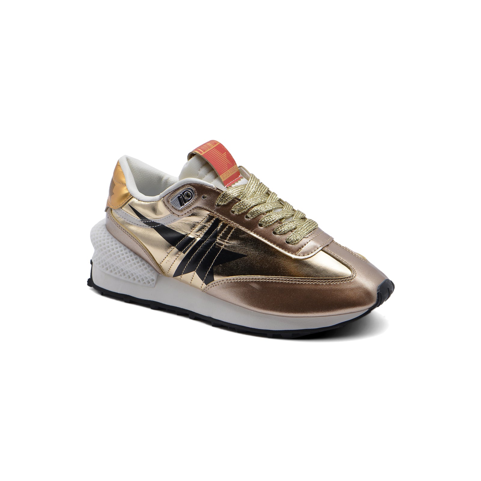 Golden Goose X Sunmi Marathon Panelled Sneakers Woman G6462 Gold - 1