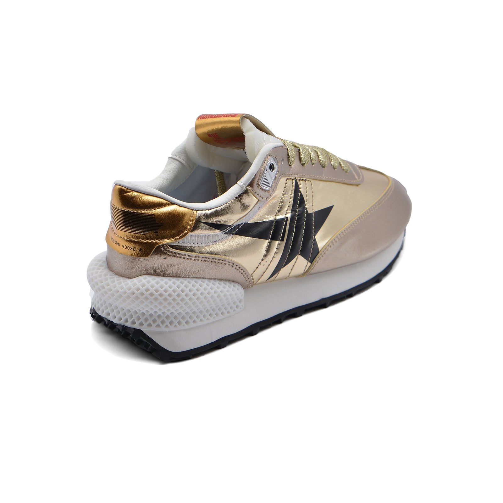 Golden Goose X Sunmi Marathon Panelled Sneakers Woman G6462 Gold - 2