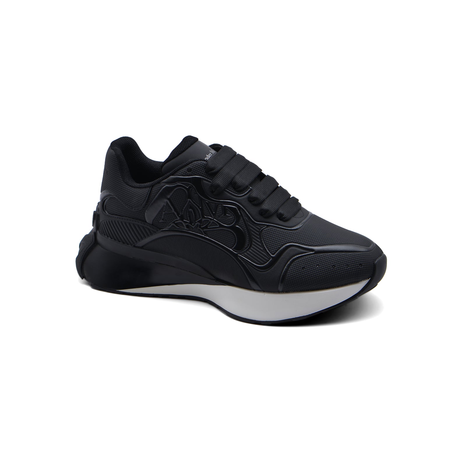 Alexander McQueen Premium Quality Sneakers Woman 8839 Black - 1