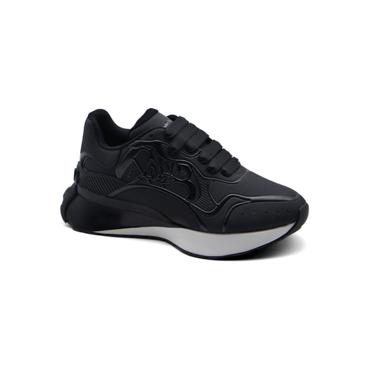 Alexander McQueen Premium Quality Sneakers Woman 8839 Black