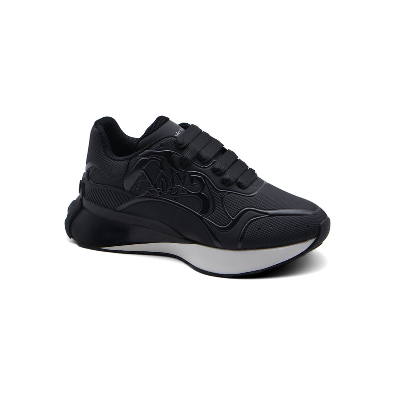 Alexander McQueen Premium Quality Sneakers Woman 8839 Black - 1