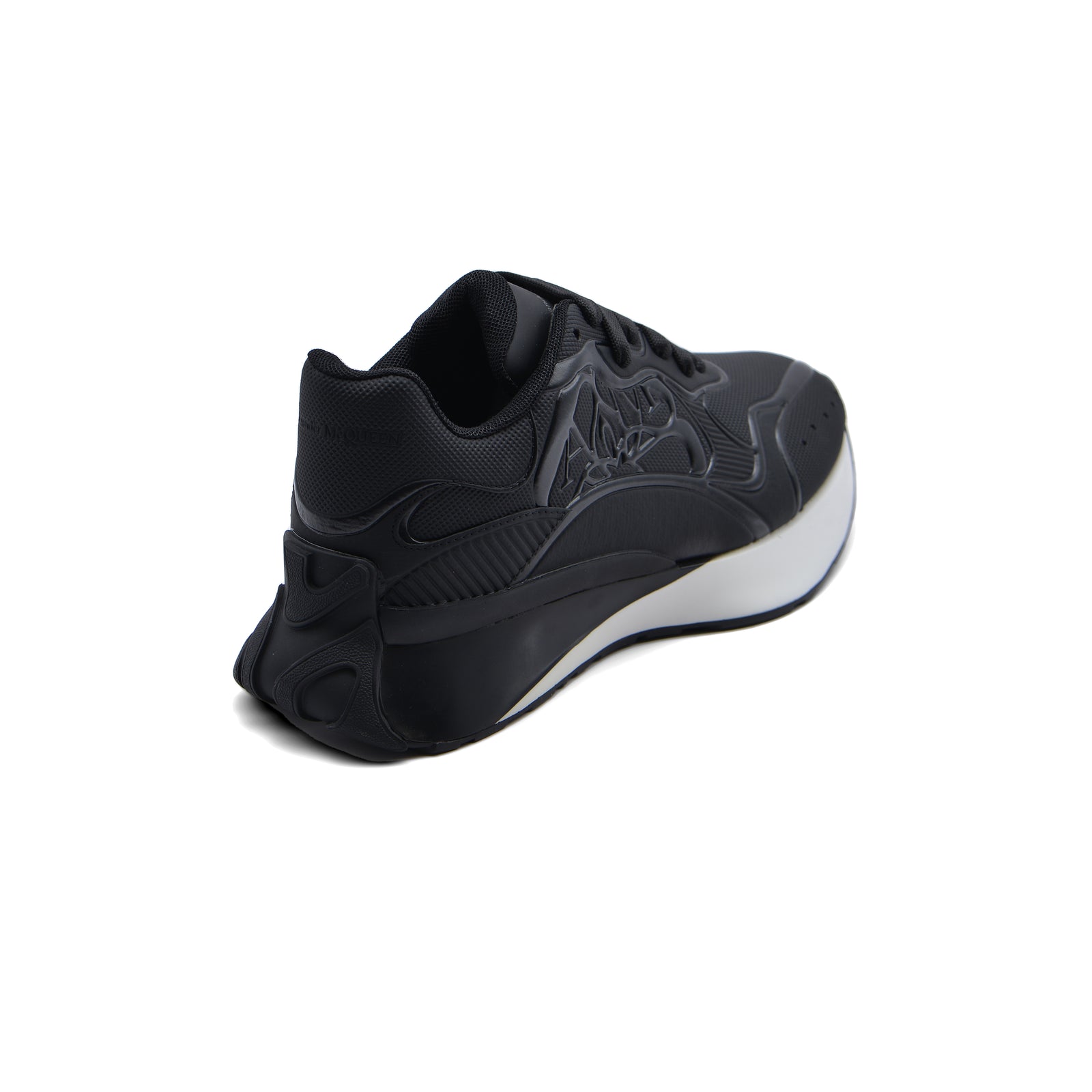 Alexander McQueen Premium Quality Sneakers Woman 8839 Black - 2