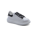 Alexander McQueen Sneakers Woman 37682-W White&Black - 1