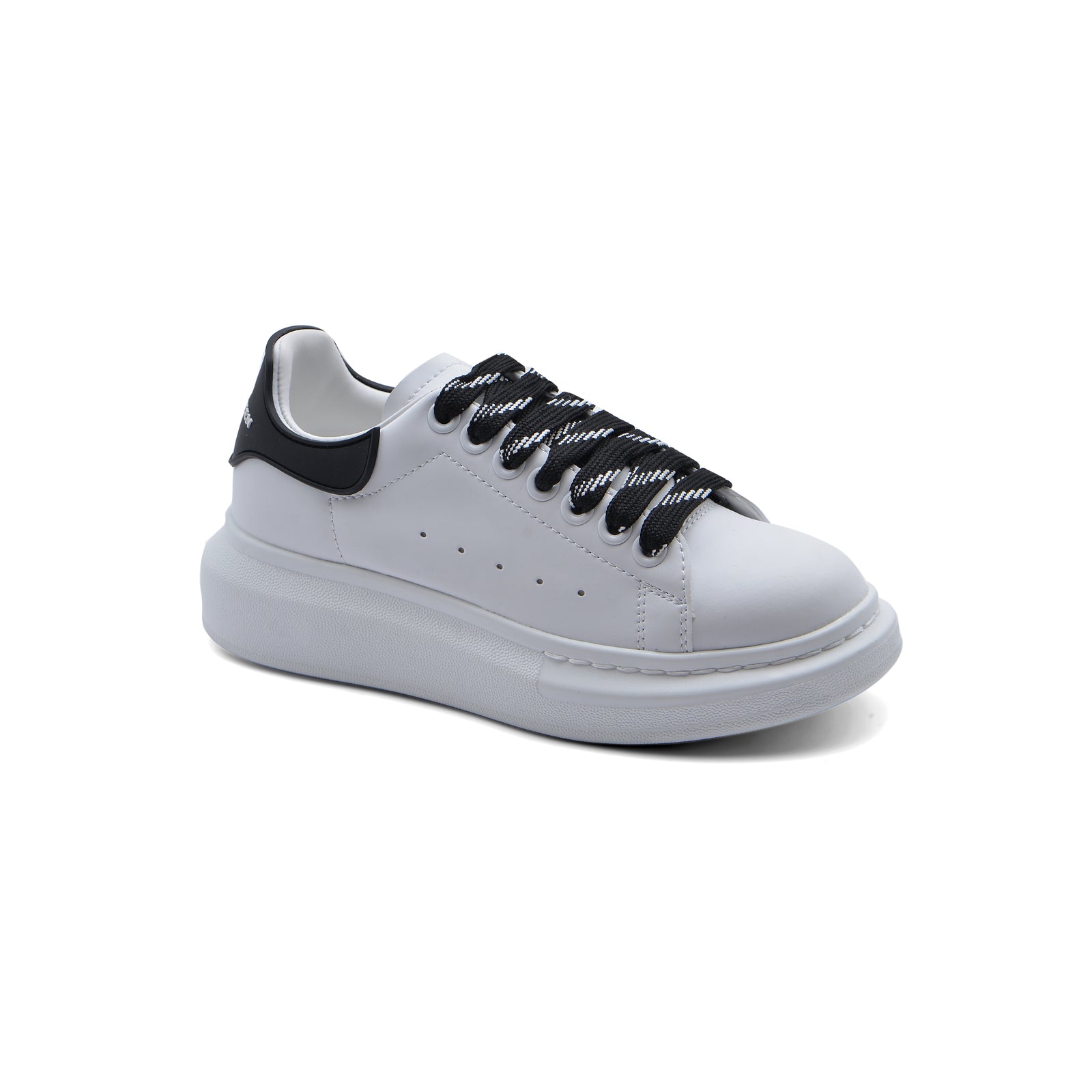 Alexander McQueen Sneakers Woman 37682-W White&Black - 1
