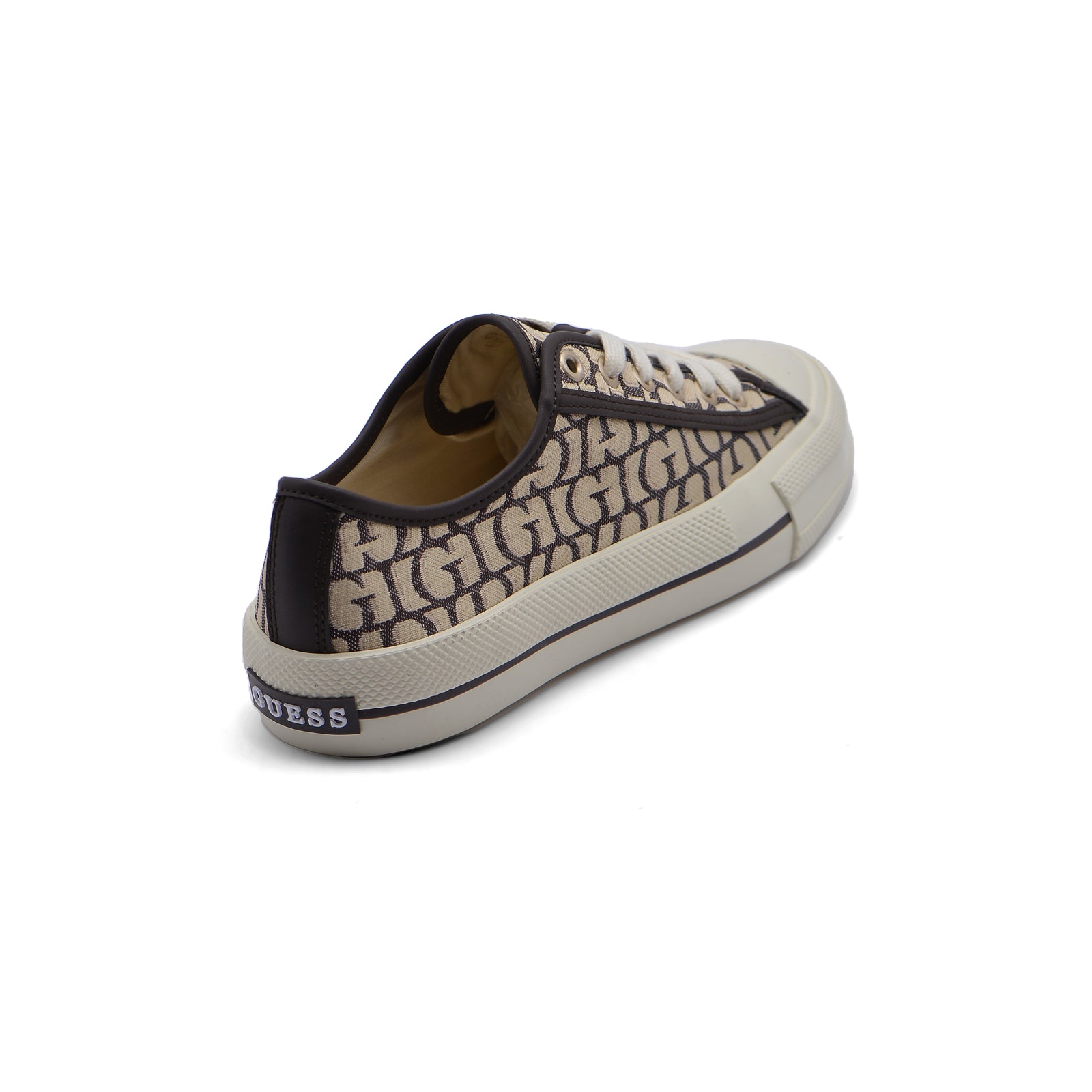 Guess Carey Logo Original - Script Sneakers Woman 507 Browm - 2