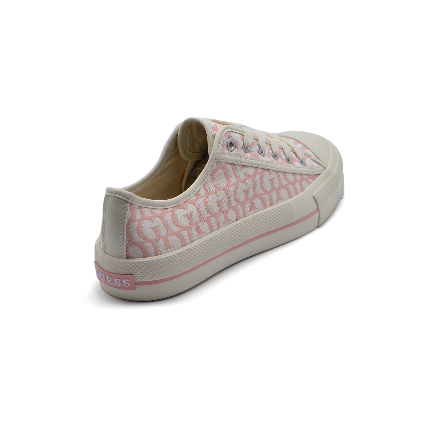 Guess Carey Logo Original - Script Sneakers Woman 507 Pink