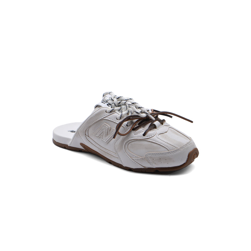 New Balance 530 SL Mule Miu Miu Slippers Woman 523059B White - 1