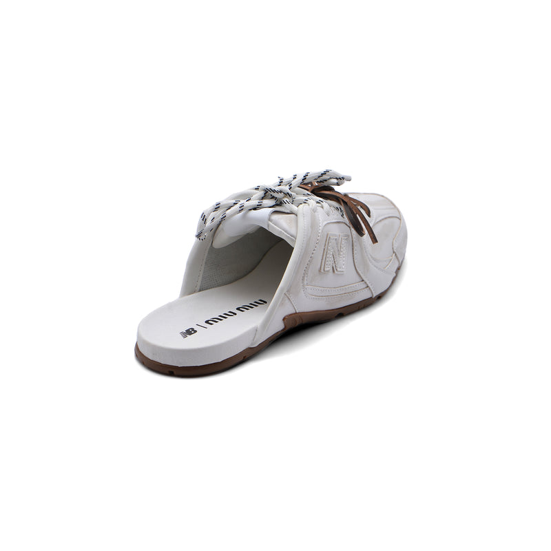 New Balance 530 SL Mule Miu Miu Slippers Woman 523059B White - 2