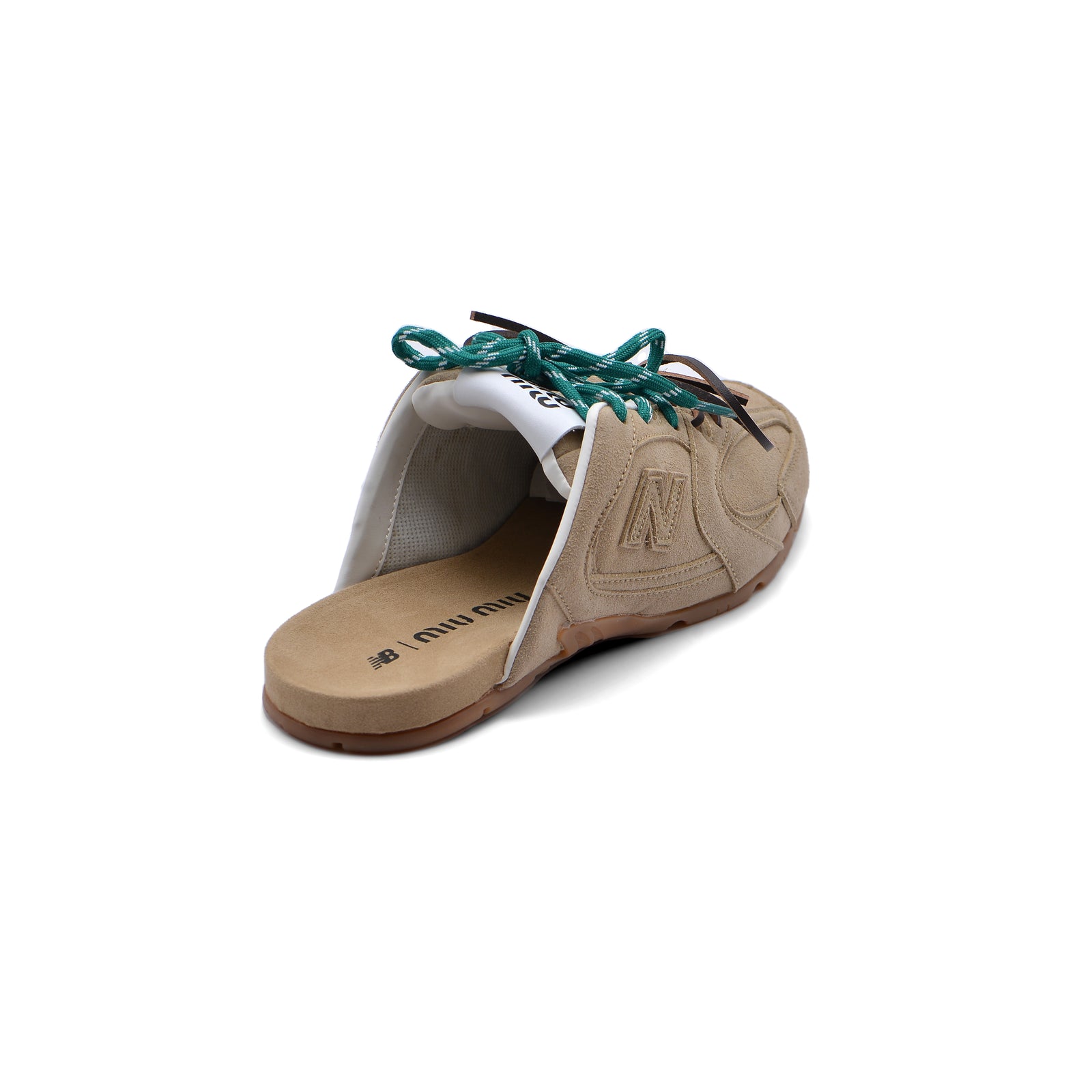 New Balance 530 SL Mule Miu Miu Slippers Woman 523059B Beige - 2