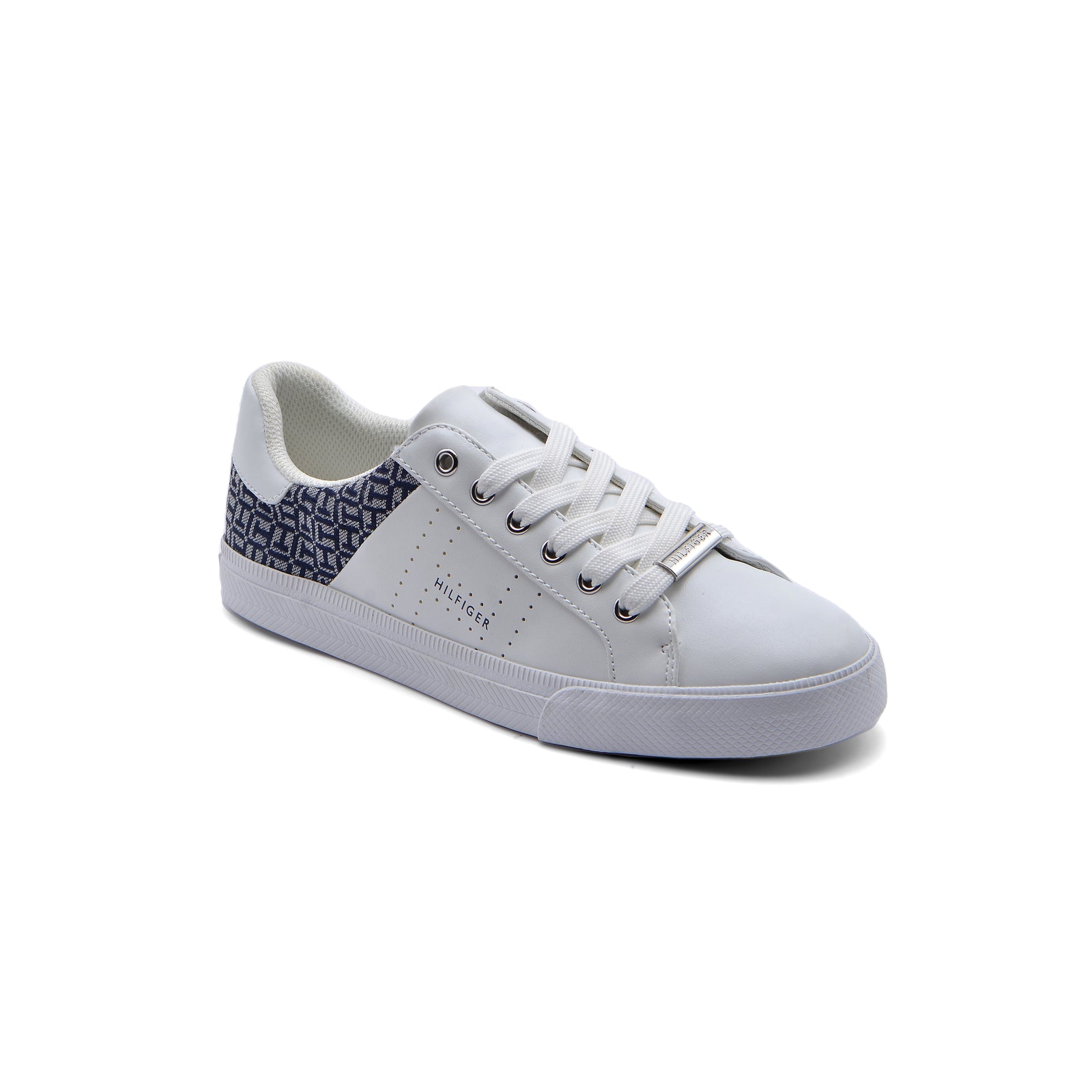 Tommy Hilfiger Original Women's LORIO Sneakers 107 White&Navy - 1