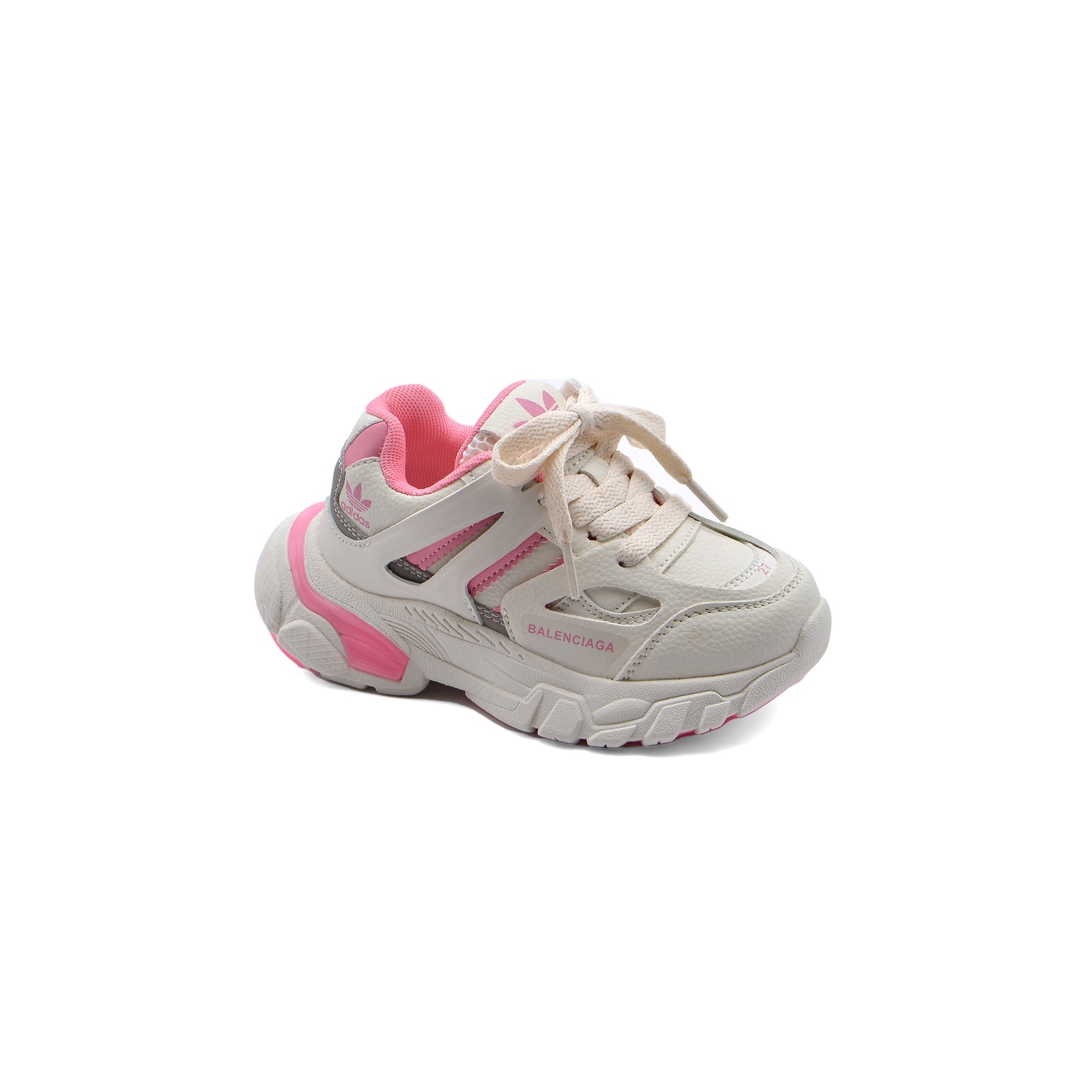 Balenciaga x Adidas Track Forum Sneakers Kids PT521 Pink - 1
