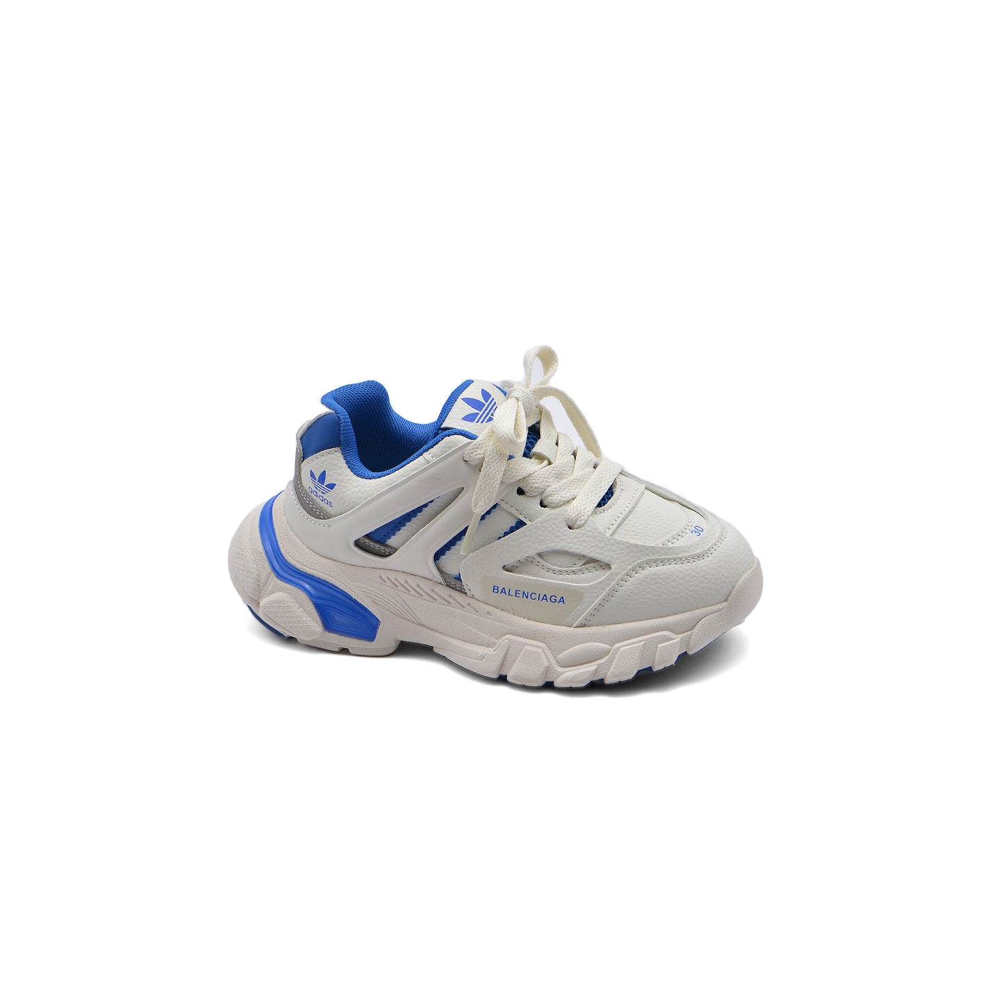Balenciaga x Adidas Track Forum Sneakers Kids PT521 Blue