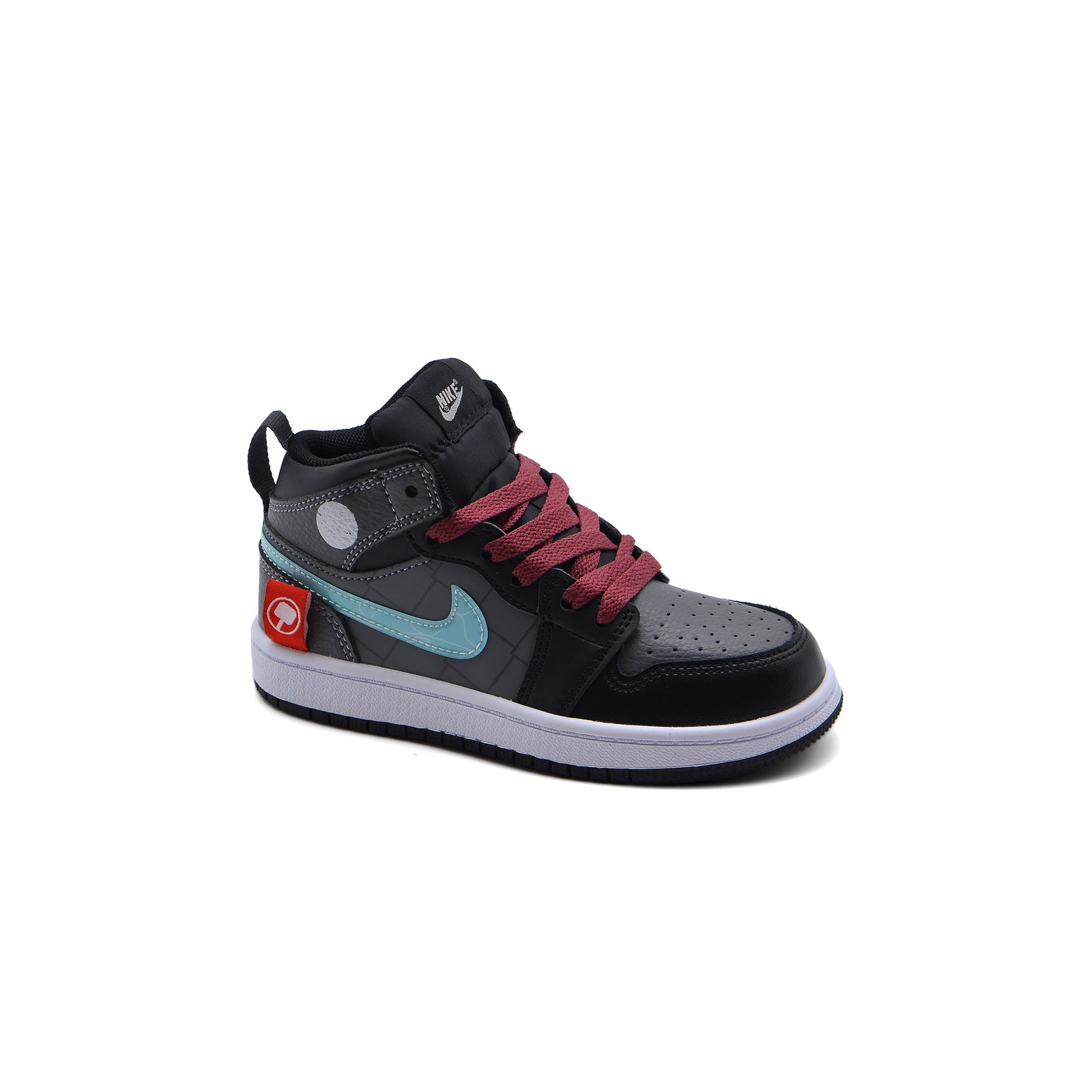Nike Air Jordan AJ 1 Sneakers Kids BV1300 Black - 1