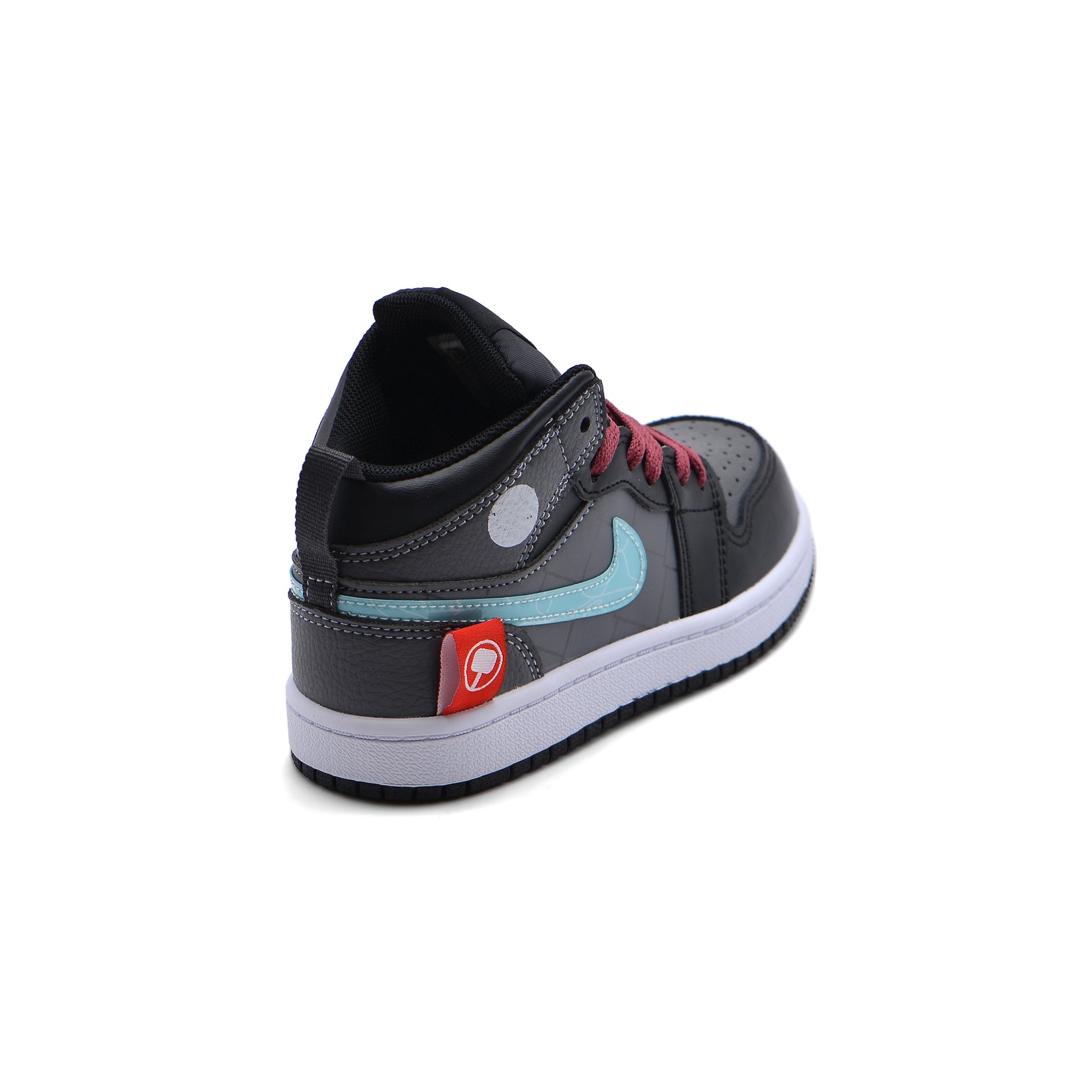 Nike Air Jordan AJ 1 Sneakers Kids BV1300 Black - 2