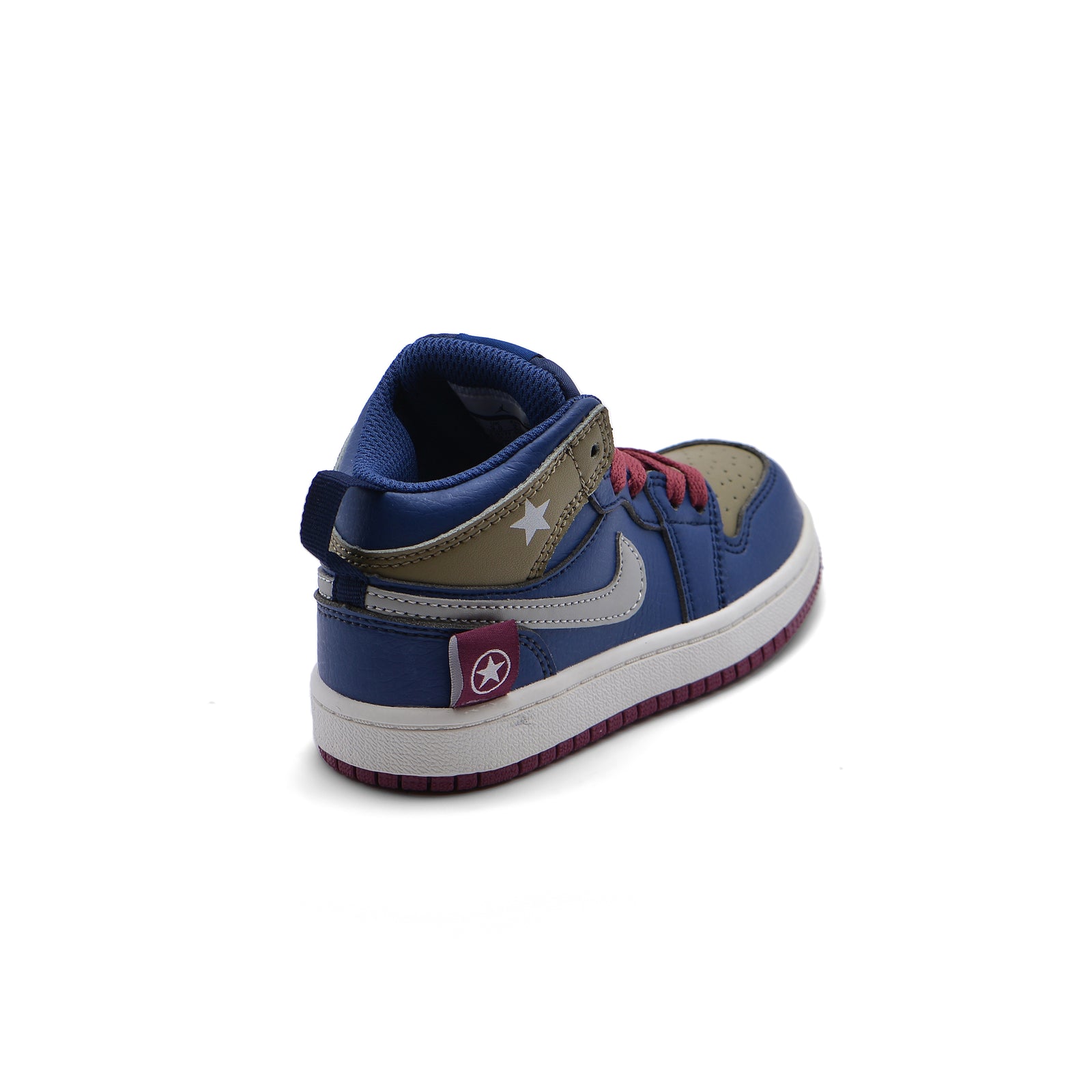 Nike Air Jordan AJ 1 Sneakers Kids BV1300 Blue - 2