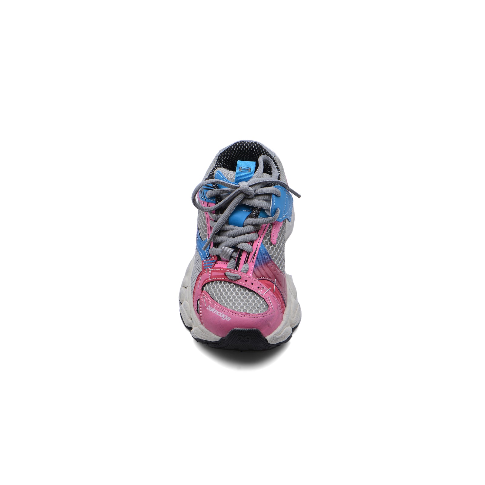 Balenciaga Stapler Sneakers Kids PT2503 Fushia - 3