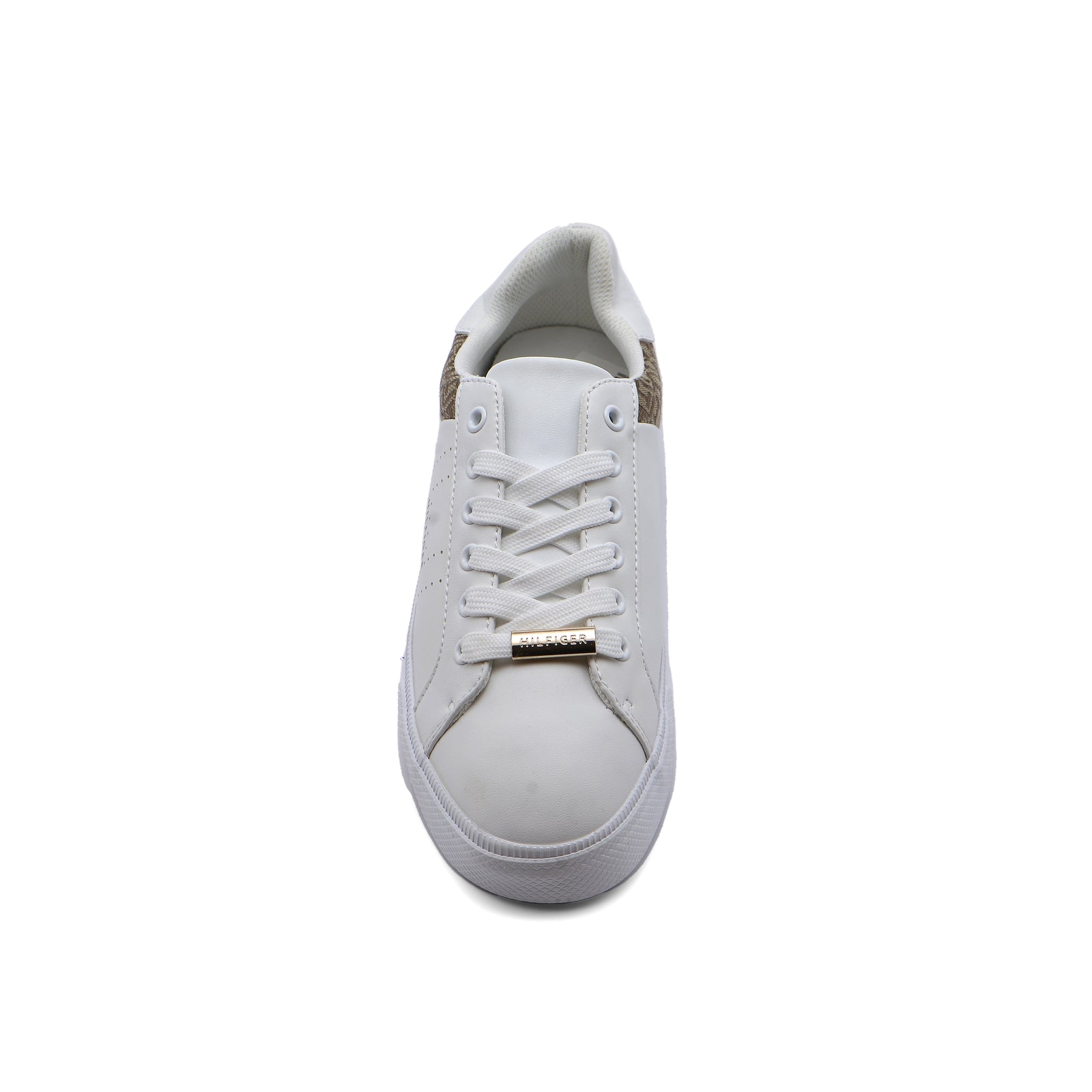 Tommy Hilfiger Original Women's LORIO Sneakers 107 White&Brown - 3