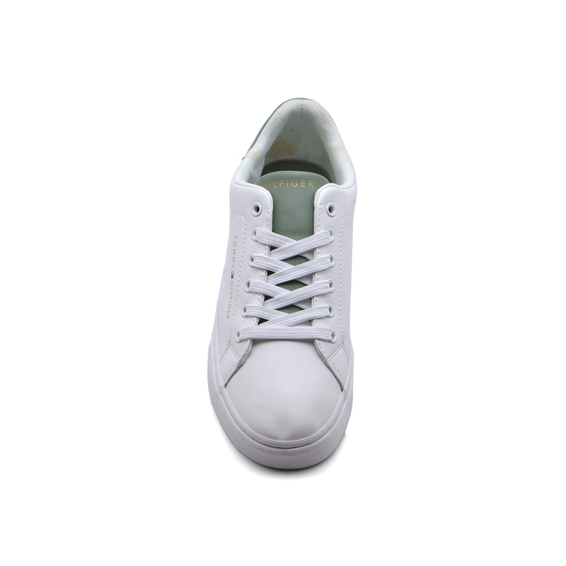 Tommy Hilfiger Original Lyan Sneakers Woman 105 White&Green - 3