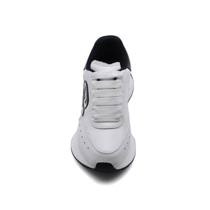 Alexander McQueen Premium Quality Sneakers Woman 4529 White&Black