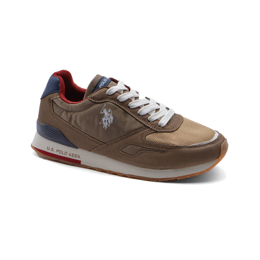 U.S. Polo Assn Original Laced Sportsman Tabry Sneakers Man Polo 1890 Brown