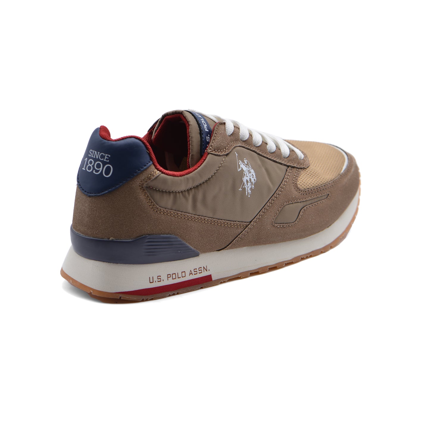 U.S. Polo Assn Original Laced Sportsman Tabry Sneakers Man Polo 1890 Brown