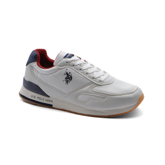 U.S. Polo Assn Original Laced Sportsman Tabry Sneakers Man Polo 1890 White