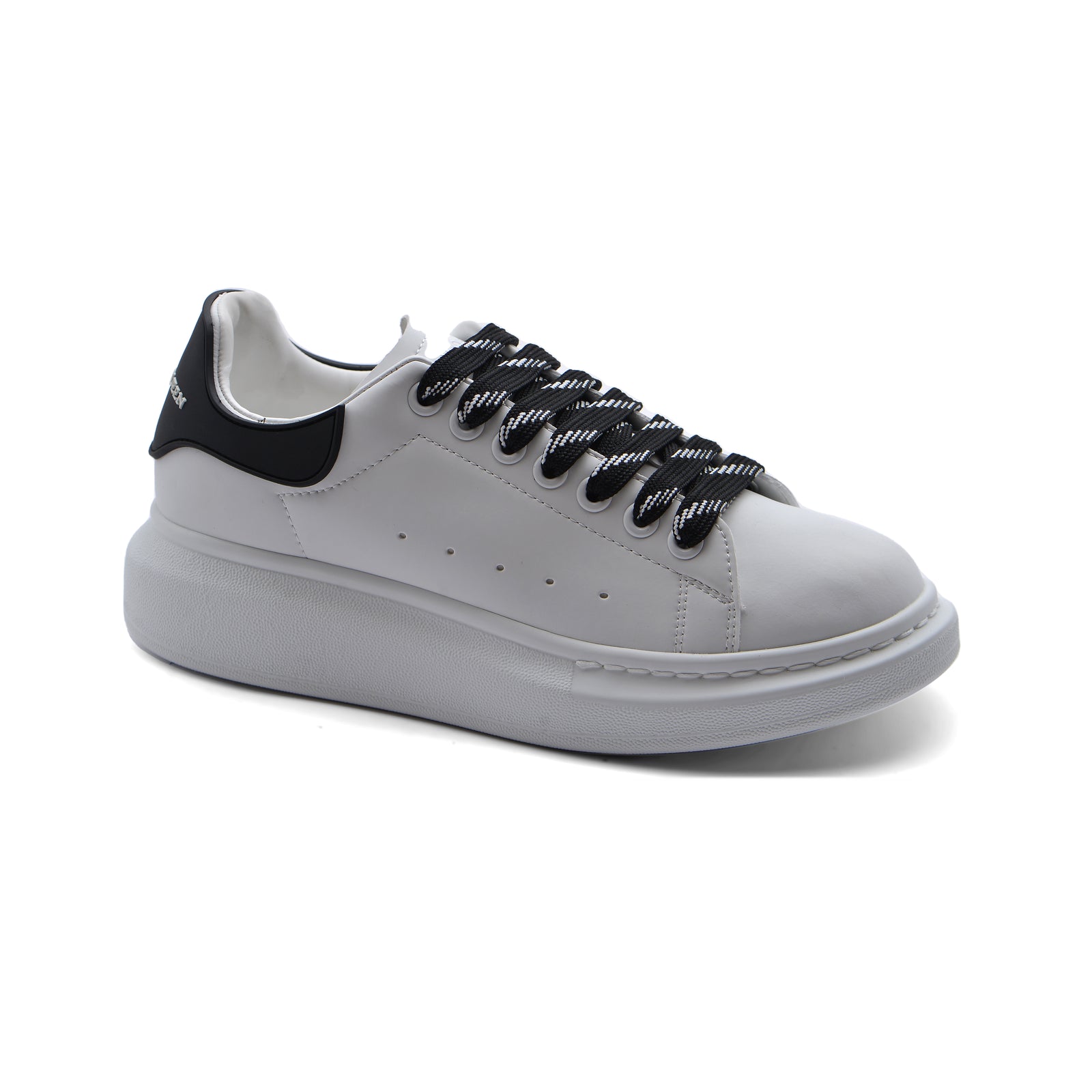Alexander McQueen Sneakers Man 37681 White&Black - 1