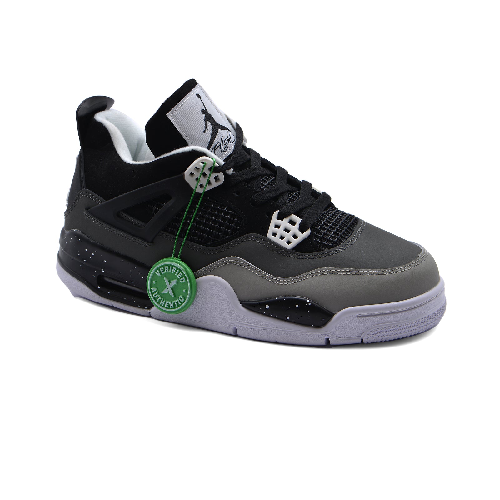 Air Jordan 4 Retro Fear Sneakers Men DH6927 Black - 1