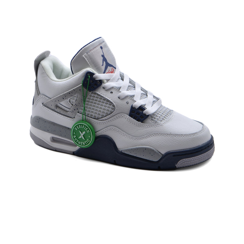 Air Jordan 4 Retro Fear Sneakers Men DH6927 White - 1