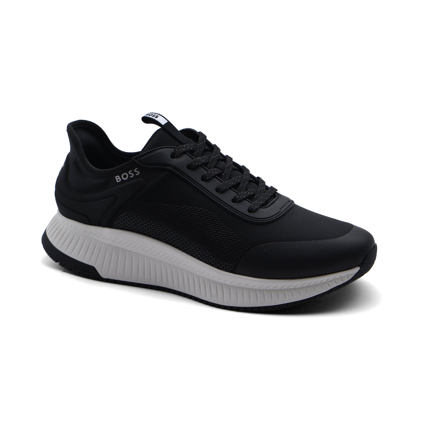 Hugo Boss TTNM EVO Runn Premium Quality Sneakers Man 8008-1 Black