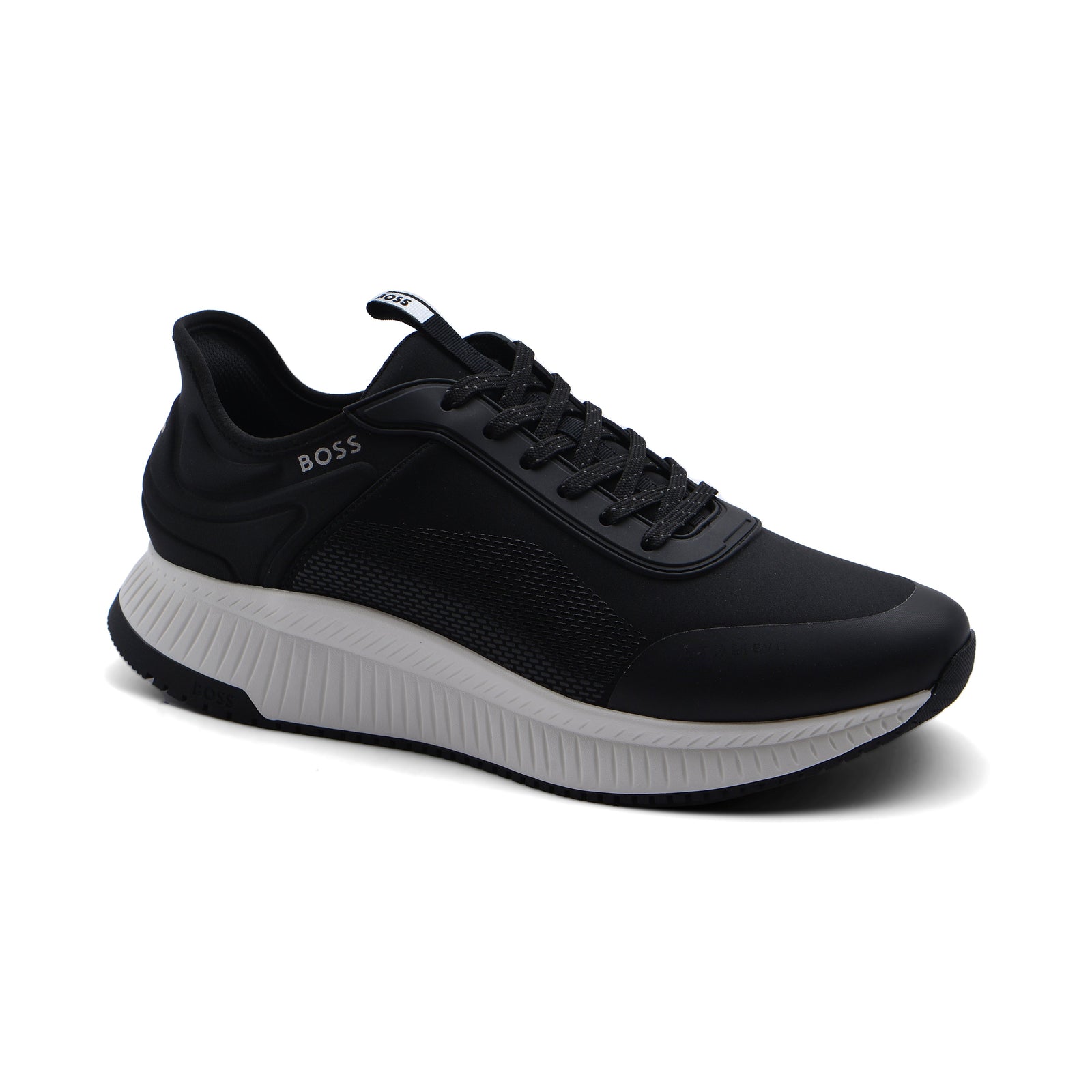 Hugo Boss TTNM EVO Runn Premium Quality Sneakers Man 8008-1 Black - 1