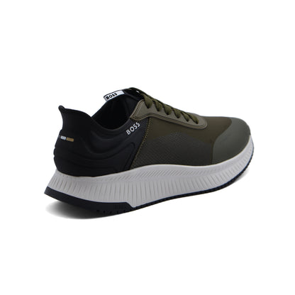 BOSS TTNM Evo Knit Sneakers Man 8008-1 Olive