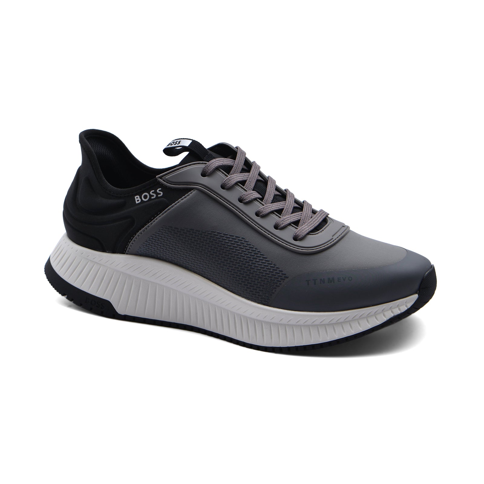 Hugo Boss TTNM EVO Runn Premium Quality Sneakers Man 8008-1 Gray - 1