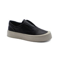 British Style Yuppie Platform Sneakers Men M7513 Black - 1