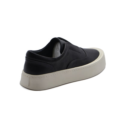 British Style Yuppie Platform Sneakers Men M7513 Black