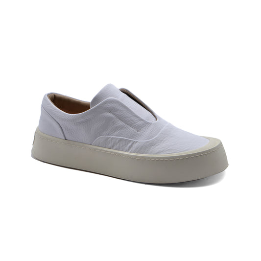 British Style Yuppie Platform Sneakers Men M7513 White