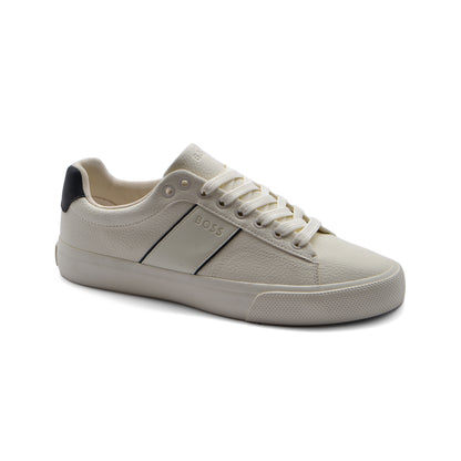 HUGO BOSS Original Aiden TENN LTB Trainers Sneakers Men 50522833 White