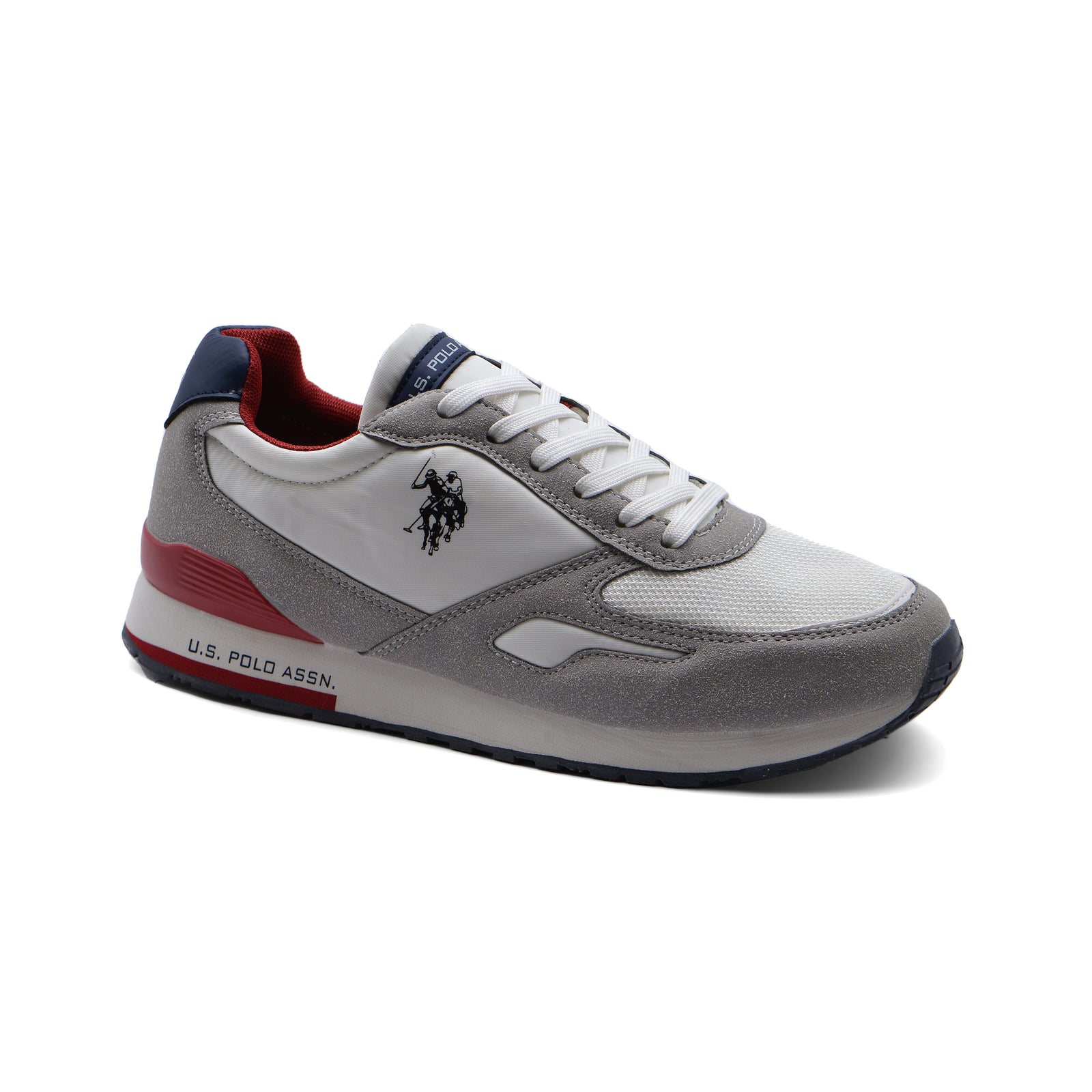 U.S. Polo Assn Original Laced Sportsman Tabry Sneakers Man Polo 1890 Gray - 1